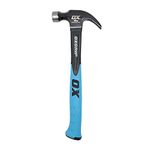 OX Trade Fibreglass Handle 16oz, Claw Hammer