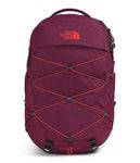 THE NORTH FACE Women's Borealis Commuter Laptop Backpack, Boysenberry Light Heather/Fiery Red, One Size, Women's Borealis