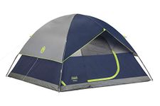 Coleman Sundome Camping Tent, 2/3/4/6 Person Dome Tent with Quick Setup and Included Rainfly for Wind & Rain Protection, Ideal for Camping, Festivals, Backyard, and Sleepovers