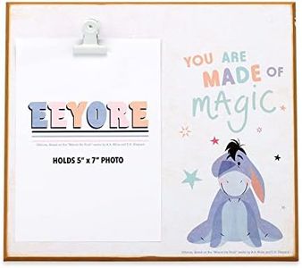 Disney Winnie the Pooh Eeyore Made of Magic Wood Photo Clip Frame for 5x7 Picture - Cute Eeyore Photo Frame