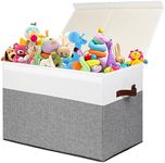 Large Toy Storage Box with Lid, Stu