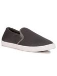 Bata Men P-Slip On Black Slip-On Casual Sneaker Shoes, 7 UK