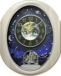 RHYTHM Magic Motion Clock, Peaceful Cosmos Ii