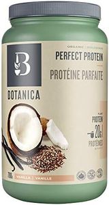 Botanica Vegan Protein Powder, Vanilla, 780 g (Pack of 1, 20 Servings) | Plant Based, Vegan, Keto Friendly, Gluten Dairy Stevia & Sugar-Free | Women & Men
