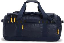 THE NORTH FACE Base Camp Voyager Duffel—62L, Summit Navy/Summit Gold, One Size, Casual