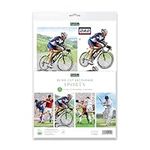 Katy Sue Designs Sports 3D Die Cut Decoupage Sheets for Card Making. A Pack of 12 Pre Cut Sheets of Sporty Die Cuts for Card Making Supplies Featuring Football, Rugby, Cycling, & Cricket