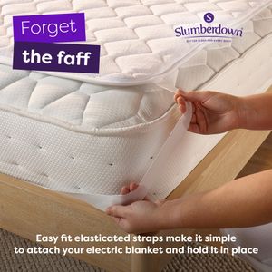 Slumberdown Electric Blanket Single – Heated Bed Cover
