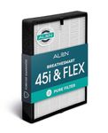 Alen BreatheSmart 45i/Flex H13 True HEPA Replacement Filter - Medical-Grade Air Filter- Captures Allergens, Dust, Mold, and Germs, 700-800 SqFt Coverage - 99.9% Airborne Particle Removal