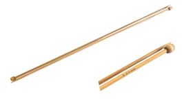 AARNAV 2x35cm 3.25mm Bamboo Knitting Needles Single Pointed Long Wooden Knitting Needles for Beginners Professional, Warm Wooden Knitting Needles for Arthritic Hands, Bamboo Knitting Pins (2 x 3.25mm)