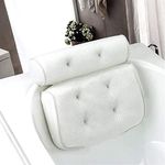 LALANG EJY Bath Pillow Bathtub Spa Pillow, Non-slip Suction Cups for Perfect Head, Neck, Back and Shoulder Support