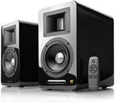 AirPulse A100 Hi-Res Audio Certified Active Speaker System Built-in Amplifier Optical, Coaxial, Bluetooth 4.1 aptX, RCA, AUX, and USB Inputs - Pair Black