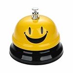 Desk Bell,Call Service Bell, Call Bell，Customer Service Bell.Service Call Bell Metal for Hotel Restaurant Counter Desk Bell Ring Call Front Desk Kitchen Bar Service Call Desk