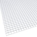 KastLite Egg Crate Panel 2-Pack in White | Polystyrene | Nominal 2' x 2' with 1/2" x 1/2" x 3/8" Cell Size | Manufactured by American Louver