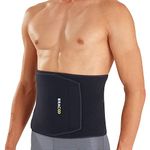 BRACOO SE22 Waist Trimmer, Advanced Caloric Burner & Sweat Belt, Adjustable Sauna Band – Improves Core Stability, Elevates Aerobic Intensity & Increases Perspiration (L/XL) Black