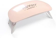 MOYOU LONDON LED & UV Light for Gel Nails – Lightweight & Compact 6W Gel Nail Polish UV Light & LED Light with 5V/1A USB Power Cable – Gel Nail Polish Lamp & Other Nail Supplies - Classic