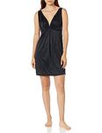 Natori Women's Chemise Length 34", Black, XS