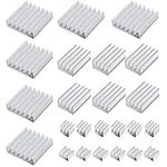 24 Piece Heatsinks For Raspberry Pi 4 Model B, Raspberry Pi 4B Heatsink Kit Aluminum with Thermal Conductive Adhesive Tape For Raspberry Pi 4B