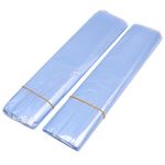 Namvo 15.7 x 23.6 inch PVC Heat Shrink Wrap Bags Seal Bags Packaging Clear Film for Shoes Soaps Bath Bombs and DIY Crafts