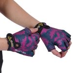 DE JURE FITNESS Gym Gloves for Men and Women, Workout Gloves with Non-Slip Soft Padding, Ideal for Weightlifting, Fitness, Exercise & Training (Style 3, M)