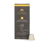 Sendero | Compatible for Original Nespresso® Pods | Colombia | 100 Compostable Specialty Coffee Capsules | Ethical & Fair Trade…