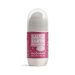 Salt of the Earth Refillable Natural Deodorant Roll On Sweet Strawberry - Effective Protection, 100% Natural Ingredients, Eco friendly, Vegan, Cruelty Free. Suitable for Women, Men & Kids - 75ml