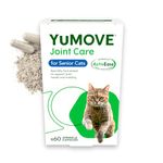 YuMOVE Senior Cat | Joint Supplement for Older, Stiff Cats, with Glucosamine, Chondroitin, Green Lipped Mussel, FOR SENIOR CATS and Breeds | 60 Capsules