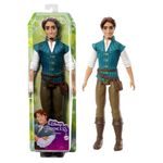 Mattel Disney Princess Toys, Posable Flynn Rider Fashion Doll in Signature Look Inspired by the Disney Movie Tangled, Gifts for Kids, HLV98