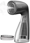 HiLIFE Efficient Handheld Garment Steamer – Quick Wrinkle Removal with No Water Spills, Large 300ml Tank for 6 Garments, User-Friendly & Comfortable Grip