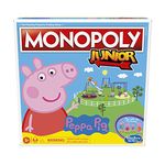 Monopoly Junior: Peppa Pig Edition Board Game, Best Strategy Board Game for Kids Ages 5 and up, 2-4 Players