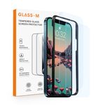 GLASS-M Privacy Screen Protector for i-1-2 P/M, Anti-spy 9H Hardness Tempered Glass Bubble Free Case Friendly Easy Installation Film for i-1-2 P/M