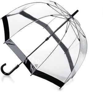 Fulton Birdcage-1 Umbrella, Black Trim, One Size, Single