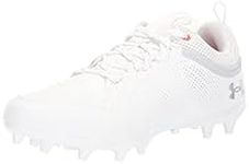 Under Armour Women's Glory Mc Lacrosse Shoe, White (100)/White, 6