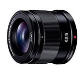 Panasonic Micro Four Thirds 42.5mm F1.7 Single Focal Point in The telephoto Lens LUMIX G ASPH./Power O.I.S. Black H-HS043-K