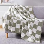 WRENSONGE Checkered Throw Blanket, 