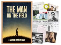 Cold Case Cames – The Man on The Field – an Authentic Murder Mystery Game