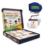 Financial Literacy Themed Memory Matching Game, Memory Match Beginner Financial Terms, Fun and Educational Game for Kids, for Boys & Girls Ages 5+