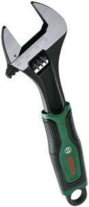 Bosch Chiave Regolabile da 8"/200 mm, Di Alta Qualità e robusta, Rivestimento Softgrip, Lunga Durata, Apertura Scorrevole fino a 30 mm