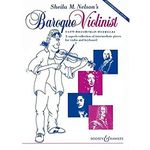 Sheila M. Nelson's Baroque Violinist: A superb collection of intermediate pieces. violin and piano.