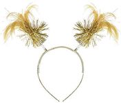 Amscan Gold Tinsel Wrapped Ponytail