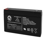 Power Cell PC670 6V 7Ah Emergency Light Battery - This is an AJC Brand Replacement