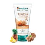 Himalaya Herbals Smoothing Foot Scrub with Walnut, Coconut, Pineapple and Aloe Vera- 150ml