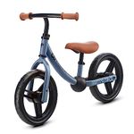 Kinderkraft 2WAY Next Balance Bike, Kids First Bicycle, No Pedals, 12 inches Wheels, with Ajustable Seat, Accessories, Bag, Bell, for Toddlers, from 2 Years Old to 35 kg, Blue