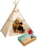 PLAYVIBE Teepee Tent for Kids - Cas