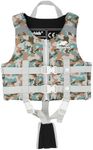 Gogokids Toddler Swim Vest, Kids Float Jacket for 20-30-40-50 lbs Girls and Boys, Float Swimwear with Duel Adjustable Safety Strap, for 2-9 Year Old Children