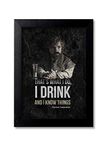 Blue Nexus Game of thrones Posters Wall Poster with Wall Frame Wall Stickers Room Art Poster Painting Collection|(Get 25% Off on Buying More Than 1 Any Products:Check Offer Section_BNWPC93