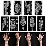 Henna tattoo stencils kit,Reusable 