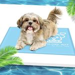 Mora Pets Dog Cooling Mat Gel Cooling Mat for Dogs 65 x 50 CM Self Cooling Pet Bed for Cat and Puppy Pressure Activated Cooling Pad for Large Medium Small Dogs Medium 25.5 x 19.5 inch