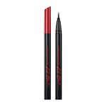 Clio Kill Superproof Brush Eyeliner - Ultra-Fine, Smudge-Proof, Long-Lasting, Vivid Colour - Black - 0.55ml