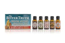 The Bitter Truth Travellers Tins Miniatures, 5 x 2 cl