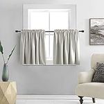 DONREN 36 Inch Length Curtain Tiers